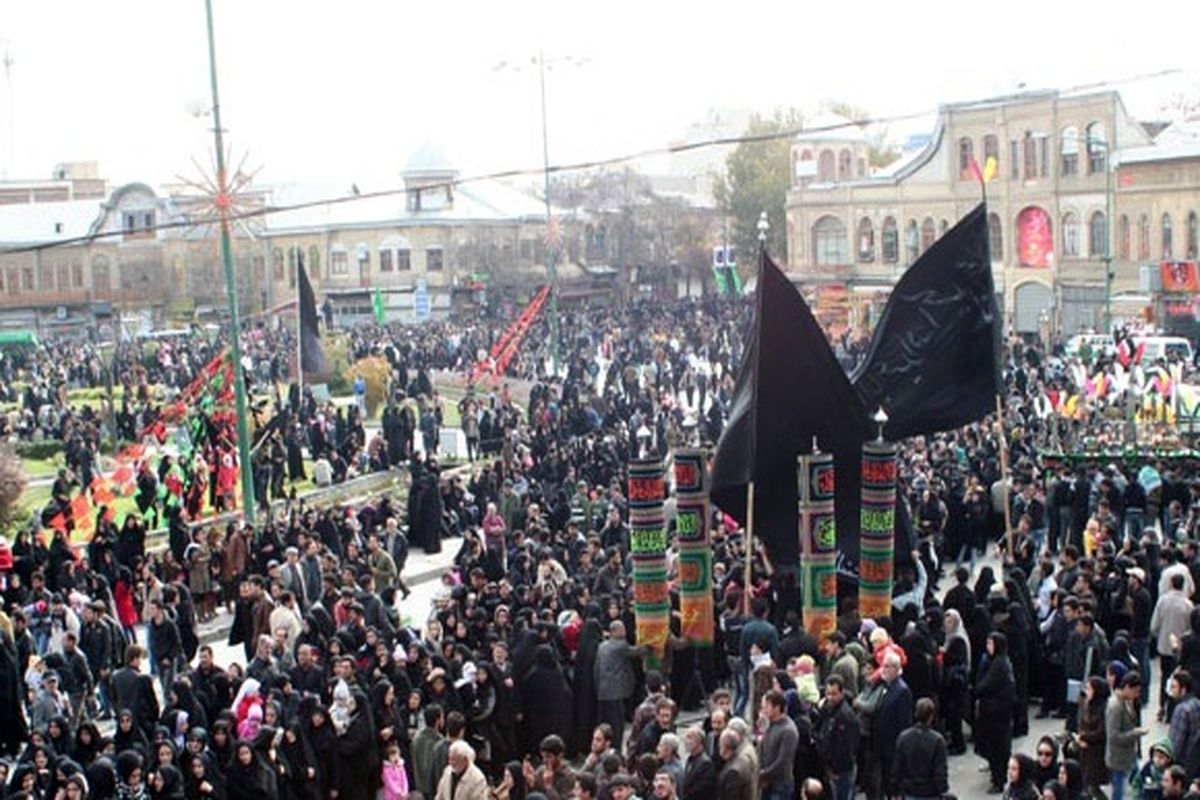 سوگواری همدانی ها در سوم عاشورا و سالروز شهادت امام سجاد (ع)