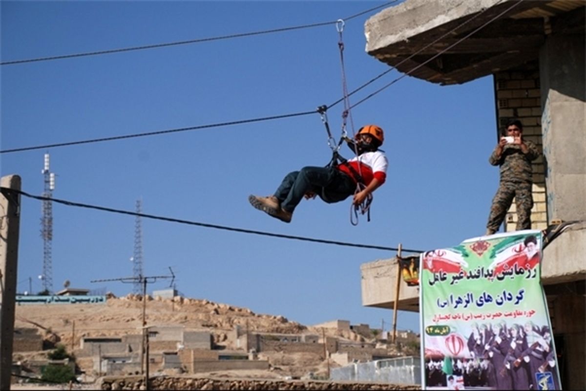 مانور بزرگ پدافند غیرعامل در گچساران برگزار شد