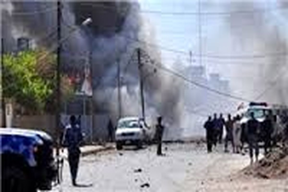 ۴ نفر در انفجار صبح امروز بغداد زخمی شدند