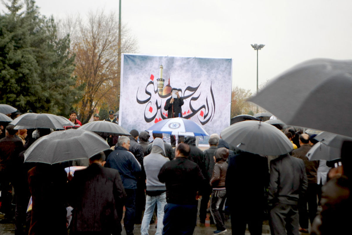 مراسم عزاداری اربعین حسینی(ع) برگزار شد