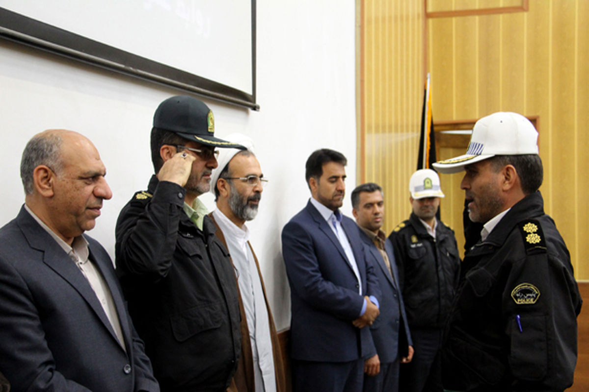 فرمانده جدید قرارگاه پلیس‌راه جنوب فارس معرفی شد