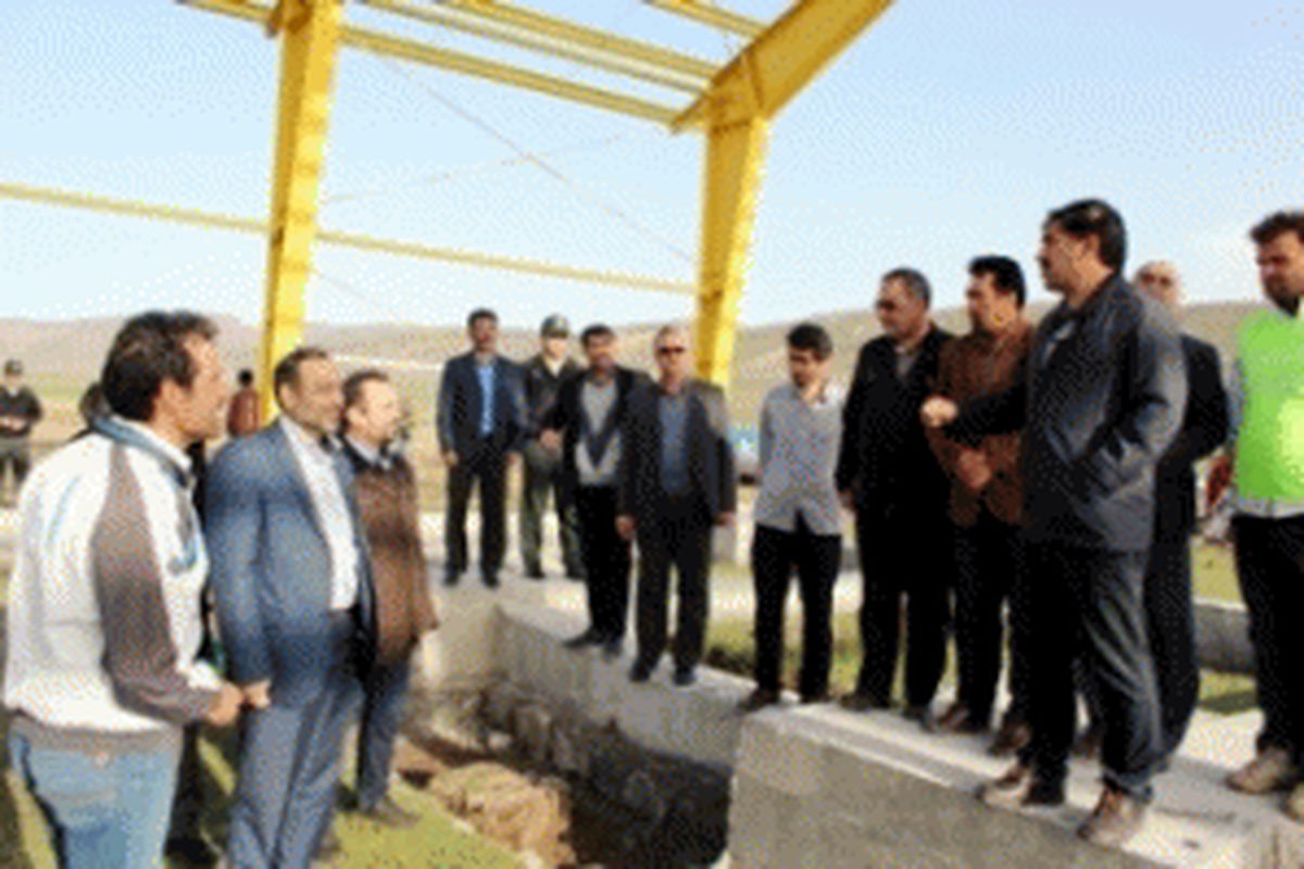 بازدید مدیر کل ورزش و جوانان از پروژه سالن ورزشی روستای اوریق