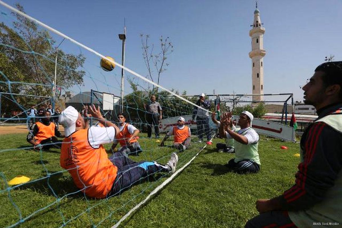 مسابقات پارالمپیک برای ورزشکاران غزه برگزار شد