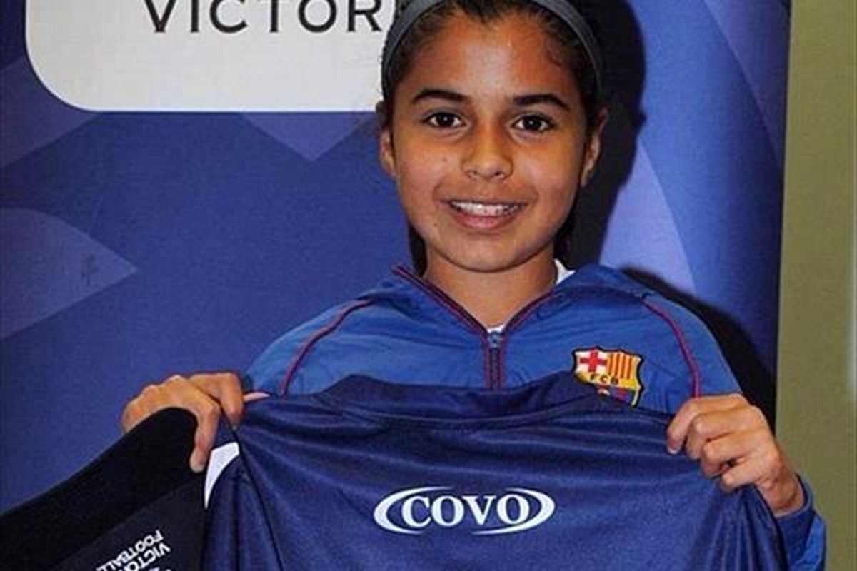 این دختر جوان دنیای فوتبال را دگرگون می کند