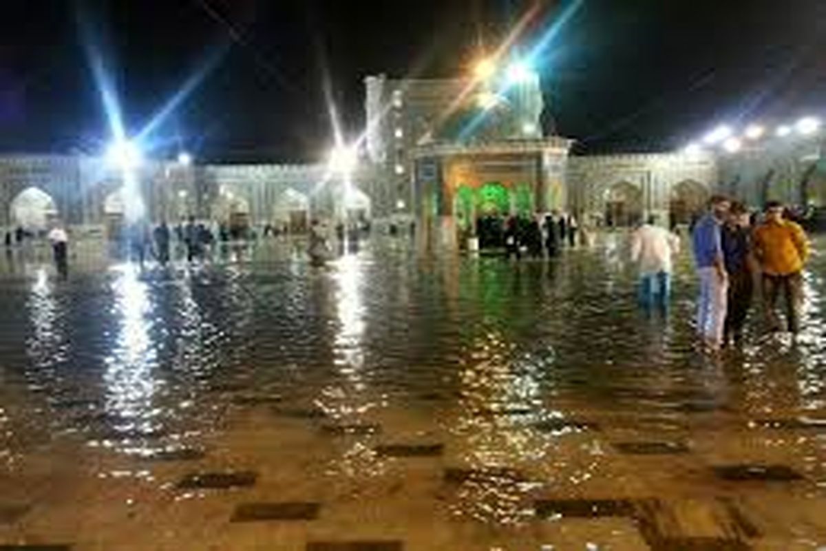 قطع برق شهر و بارگاه منور رضوی بر اثر باد و طوفان شدید صحت ندارد