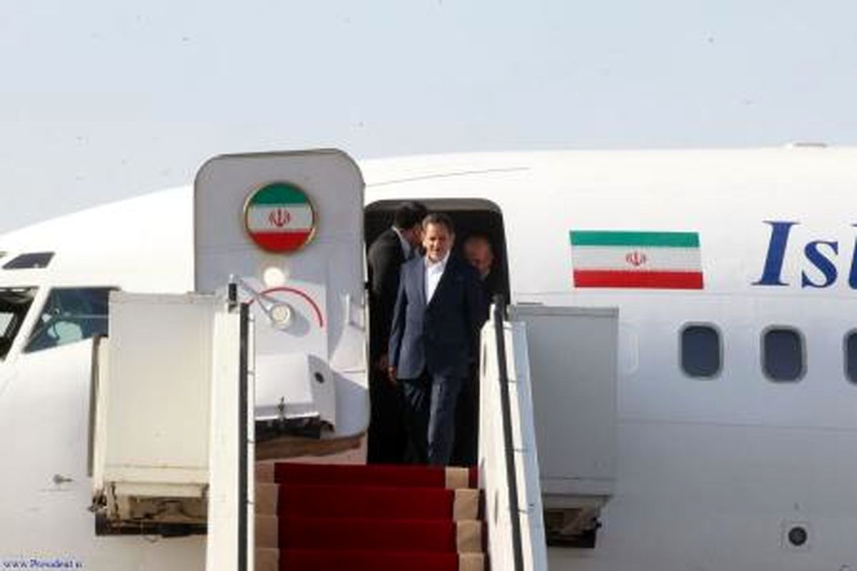 معاون اول رئیس جمهور وارد کرمانشاه شد