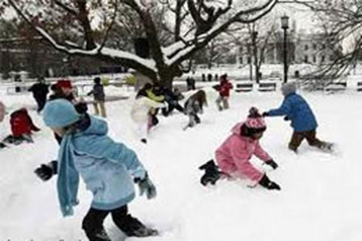 تعطیلی مدارس در ۴ استان به علت بارش برف و سرما