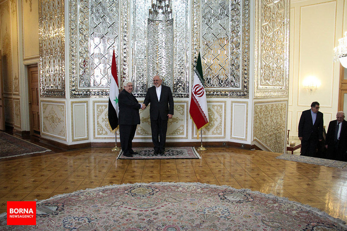 وزرای خارجه ایران و سوریه در تهران دیدار کردند