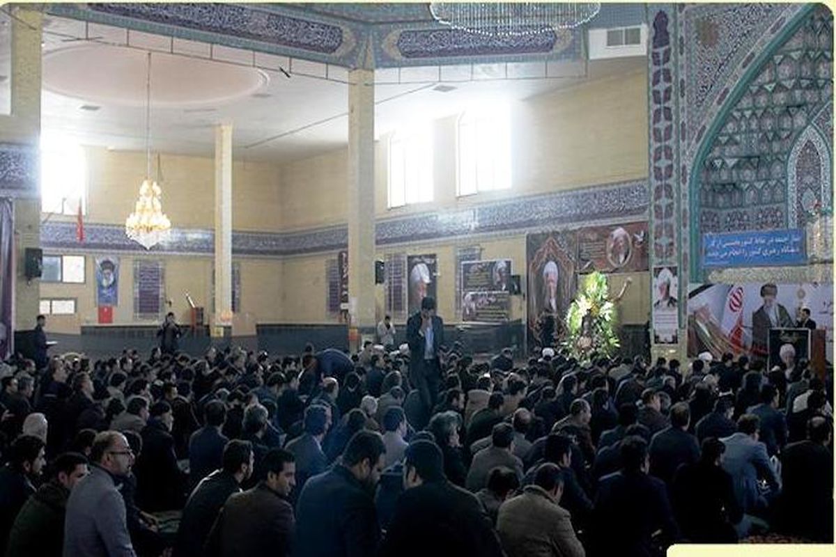 مراسم ارتحال آیت الله هاشمی رفسنجانی در شهرستان بهارستان برگزار شد