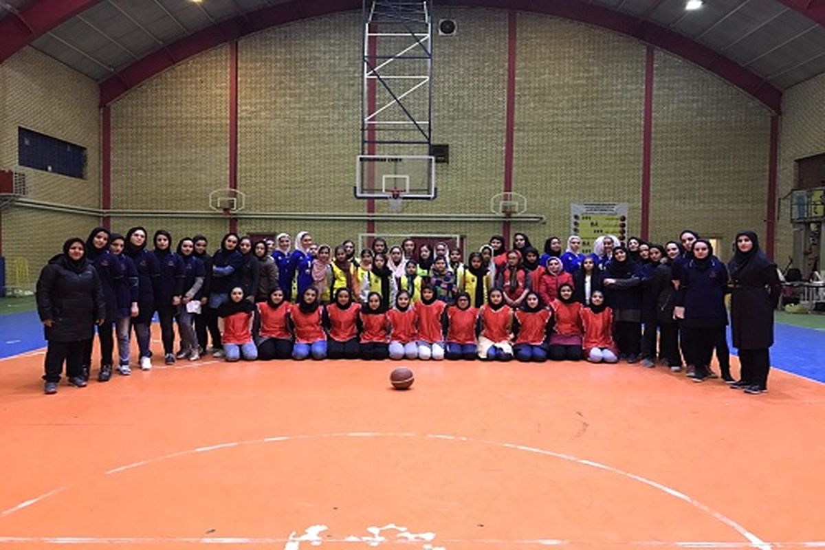 جشنواره همگانی استعداد یابی بسکتبال دختران و پسران در قزوین برگزار شد