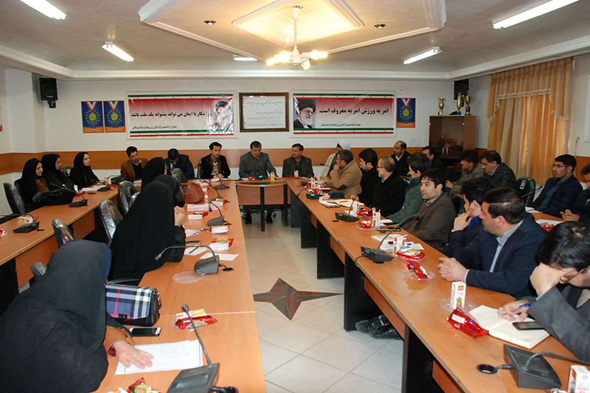 هفدهمین کمیته تخصصی ستاد ساماندهی امور جوانان خراسان شمالی برگزار شد
