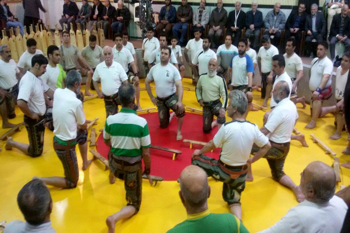 برگزاری مراسم باشکوه ورزش های زورخانه ای در همدان