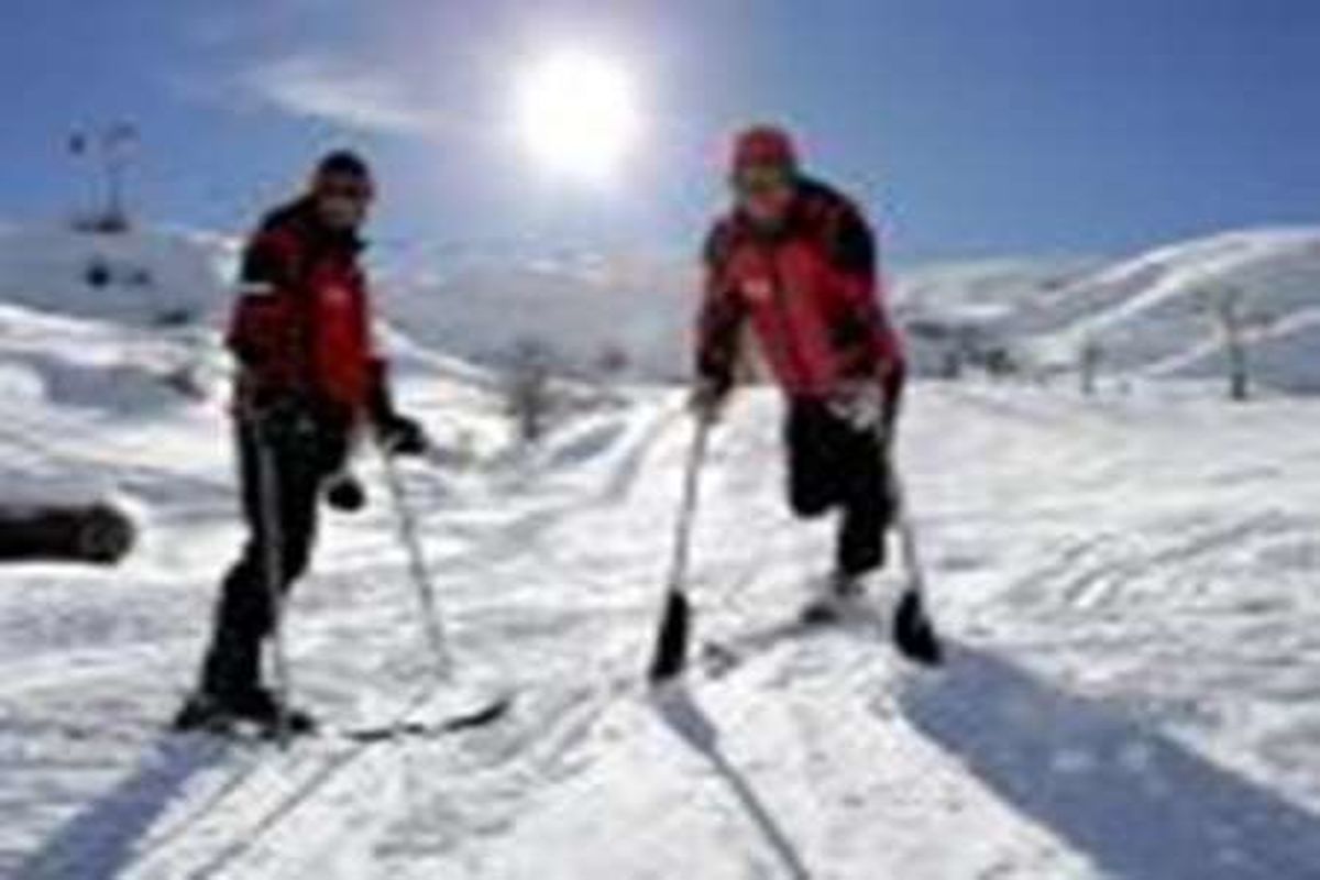 مسابقات بین المللی اسکی معلولان به میزبانی البرز برگزار شد