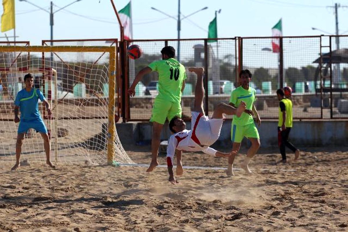 پخش زنده دومین دیدار تیم های ملی فوتبال ساحلی ایران و لبنان