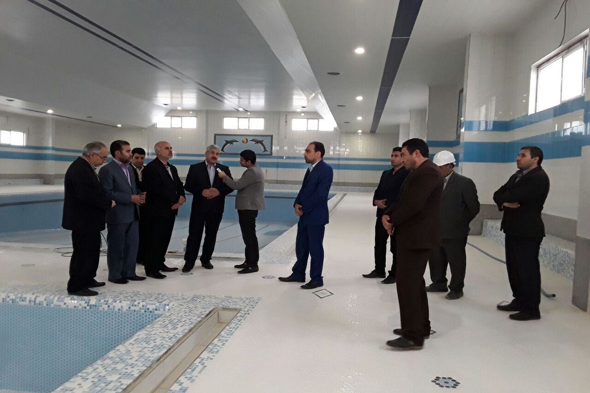 استخر شنای  پلدختر در دهه فجر با حضور وزیر ورزش و جوانان افتتاح می شود