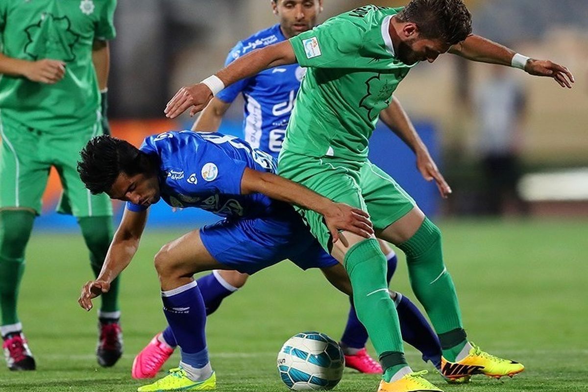 برای بازی در لیگ حرفه‌ای ایران، نیازی به توپ نیست! +عکس