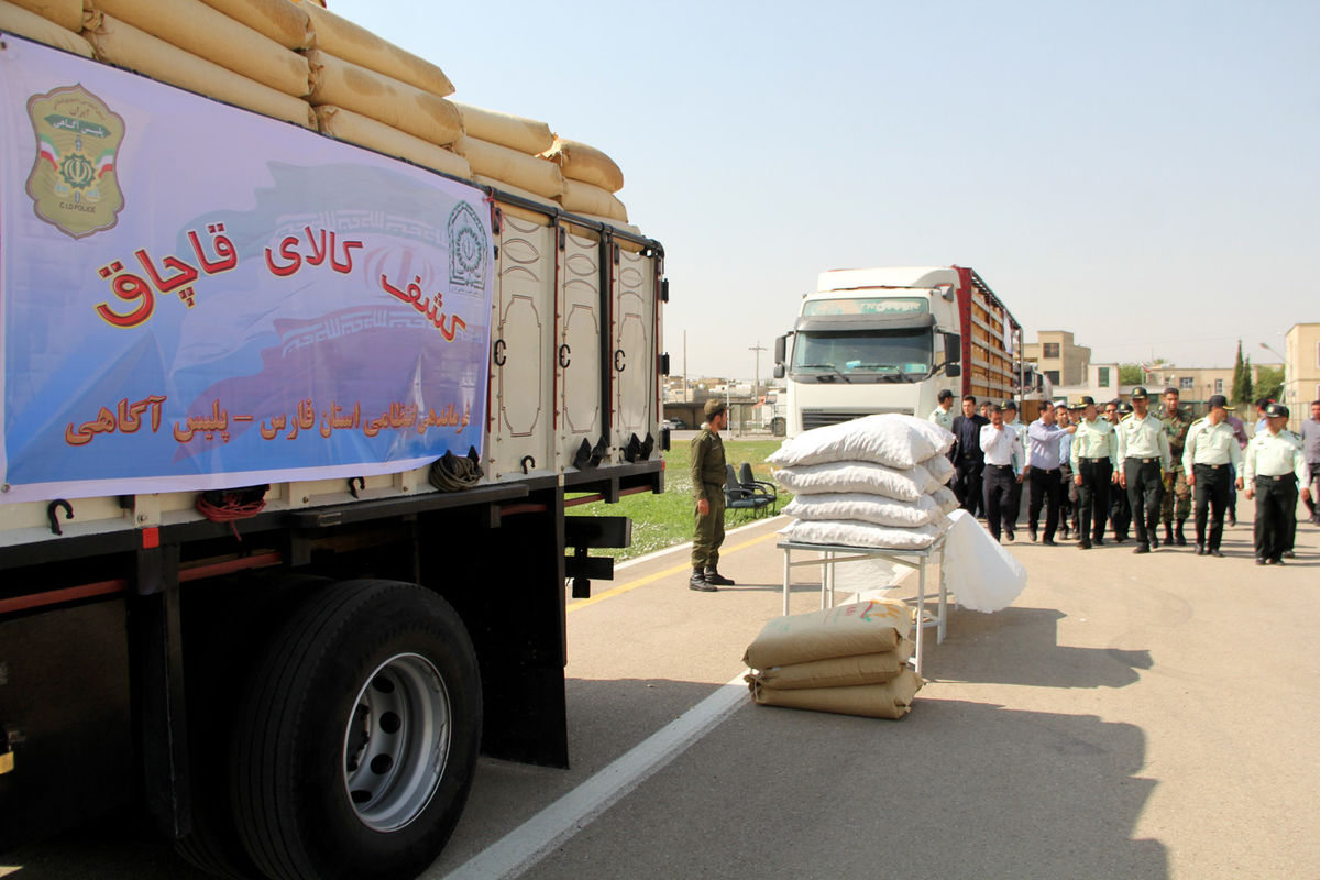 کشف ۲ میلیارد و ۵۰۰ میلیون برنج و گوشت قاچاق در جهرم