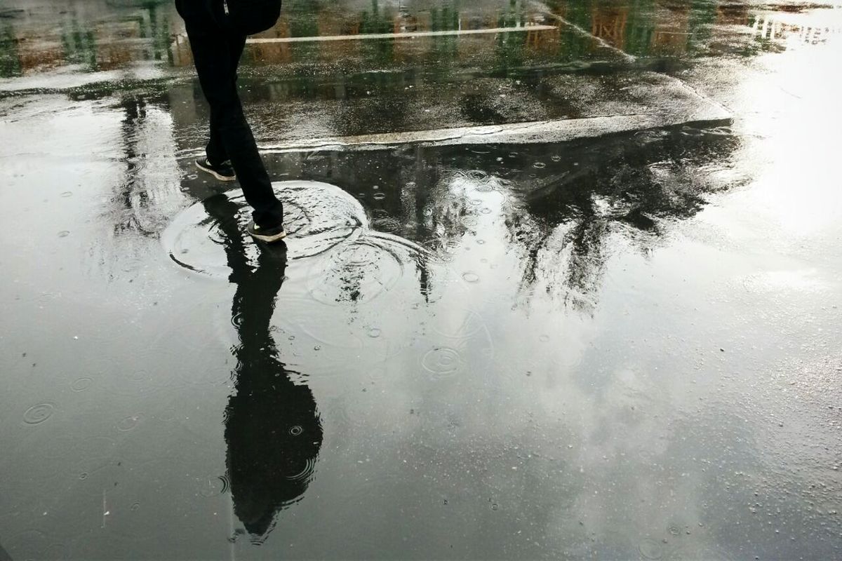 بارش فراگیر باران در استان یزد از دوشنبه