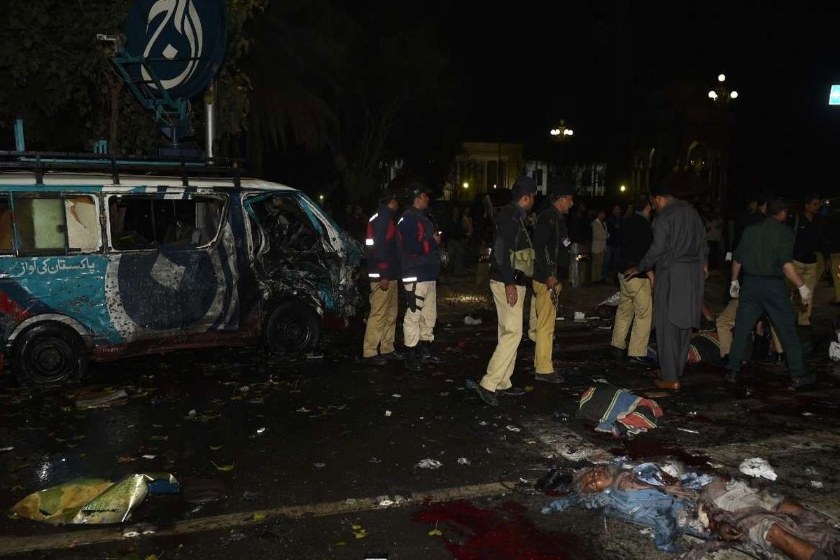 آخرین آمار از انفجار لاهور در پاکستان
