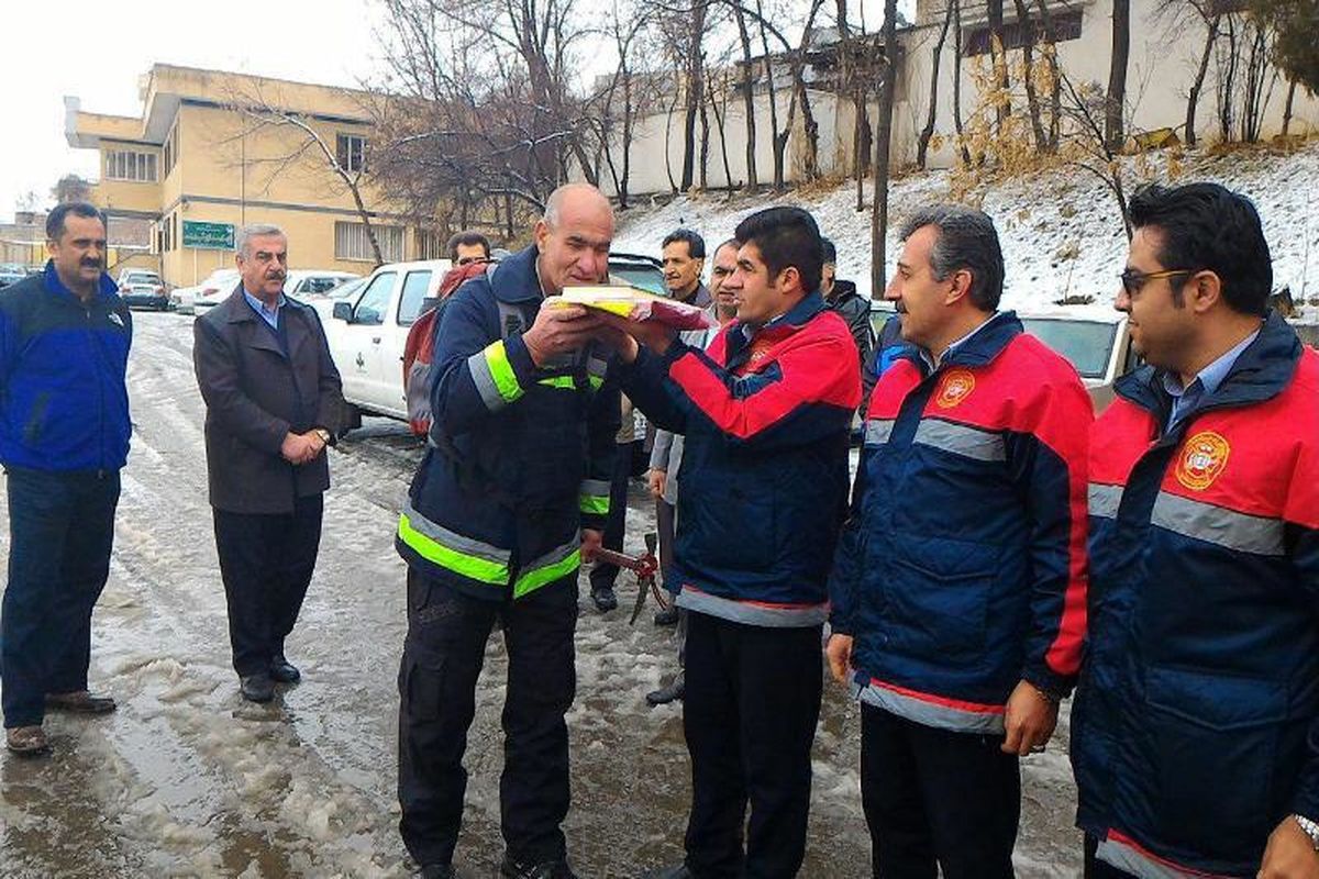 ورزشکار کردستانی پیاده روی تا محل مسابقات جام جهانی کرمانشاه را آغاز کرد