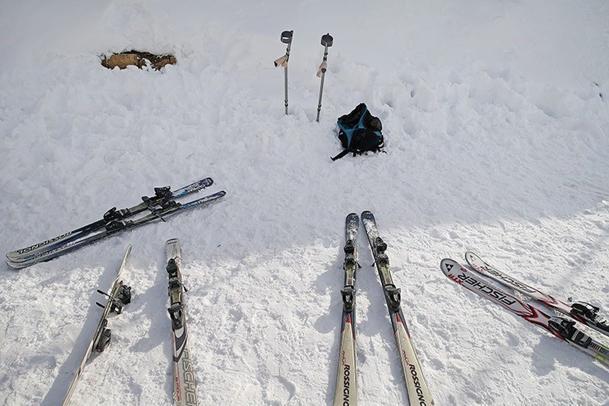 نخستین تمرین ملی پوشان ایران بر روی برف