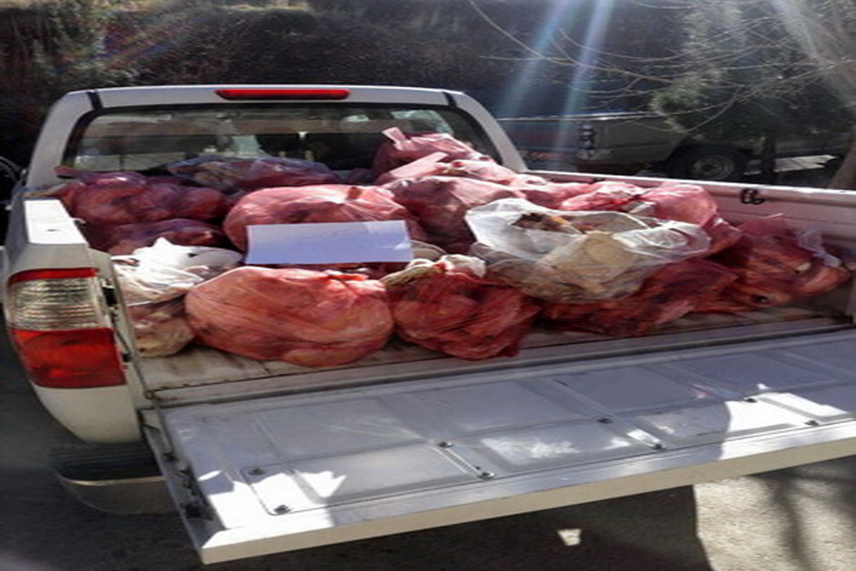 معدوم سازی بیش از ۳۰۰ کلیو گرم گوشت غیر قابل مصرف در خرم آباد