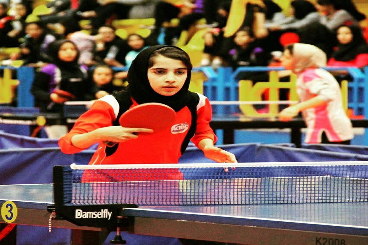 دختران نونهال و نوجوان استان در مسابقات تنیس روی میز کشور خوش درخشیدند