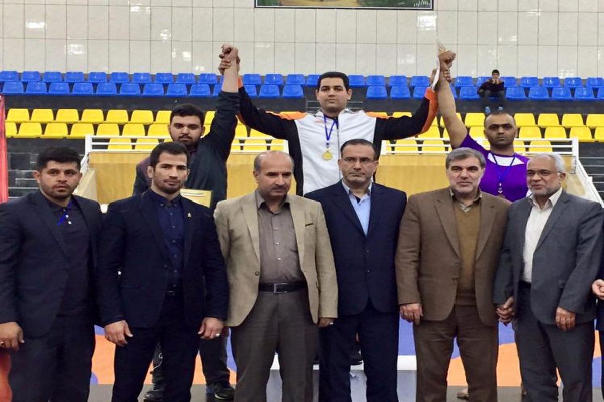 حمید کردی ورزشکار سنندجی نایب قهرمان میل بازی کشور شد