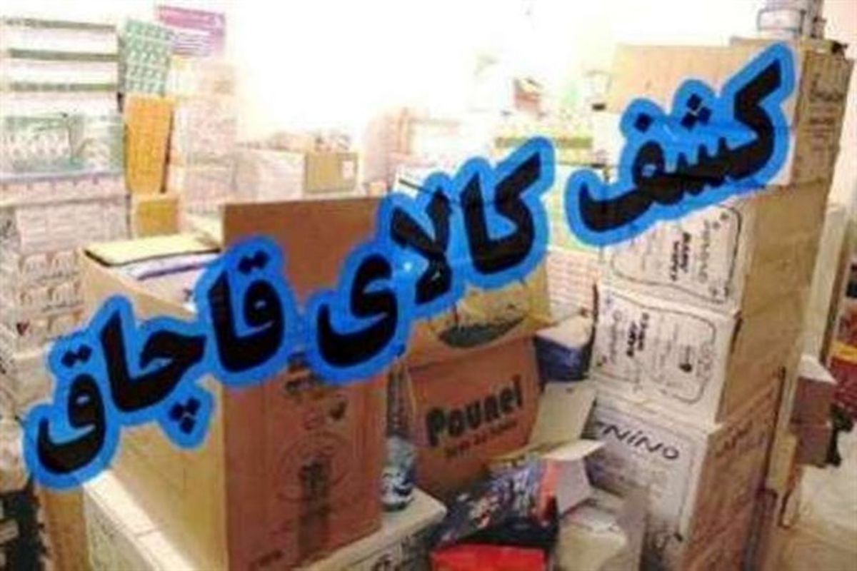 کشف ۲۲۰ میلیون ریال کالای قاچاق در ایرانشهر