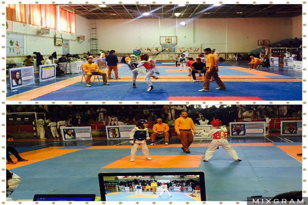 رقابت های تکواندوی لیگ دختران و پسران کردستان در سنندج برگزار شد