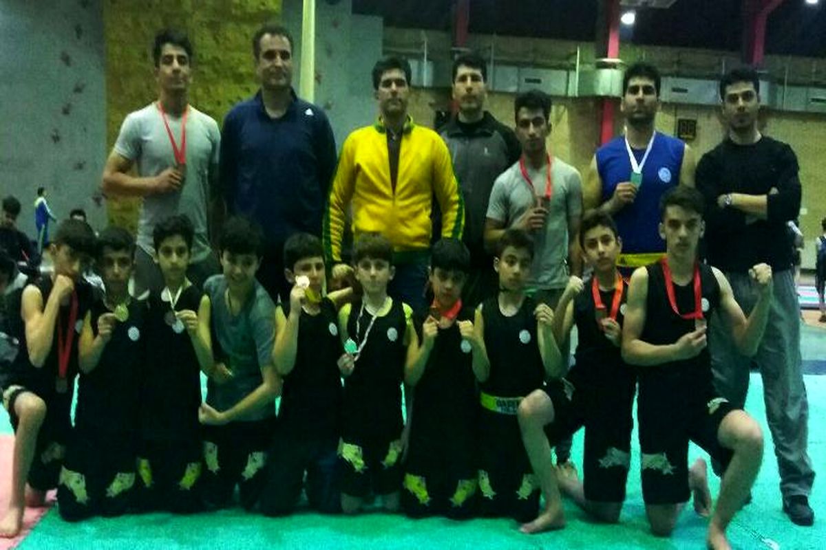 ووشوکاران کردستانی سکوی دوم رقابت های کشوری را کسب کردند