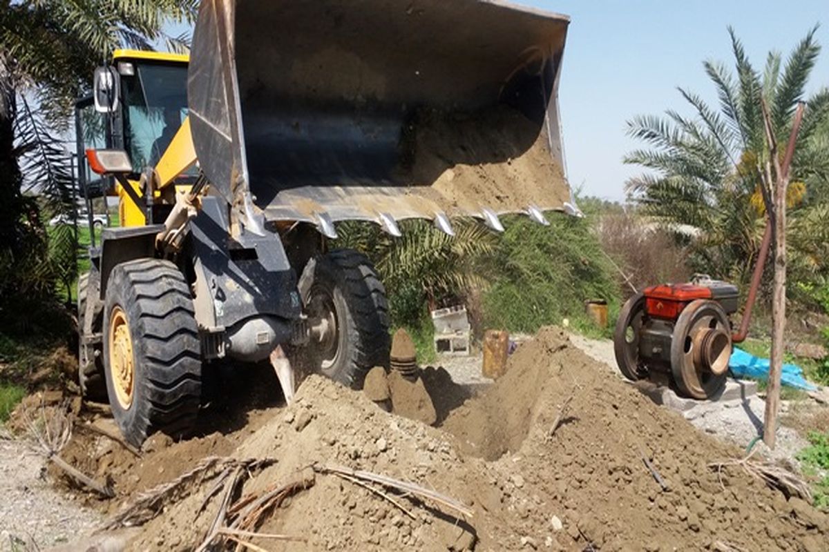 انسداد چاههای غیرمجاز در شهرستانهای بندرعباس و رودان