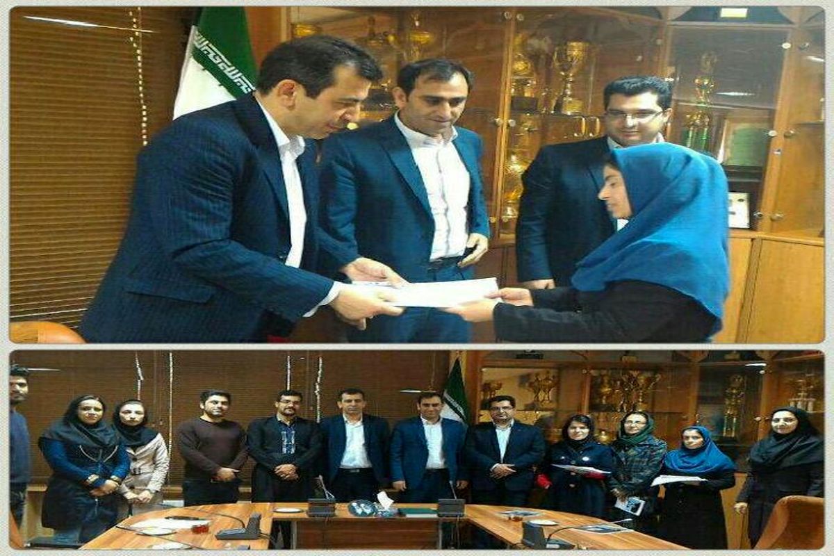 ورزش و جوانان از دو شاعر و نویسنده ی جوان کردستانی تجلیل کرد