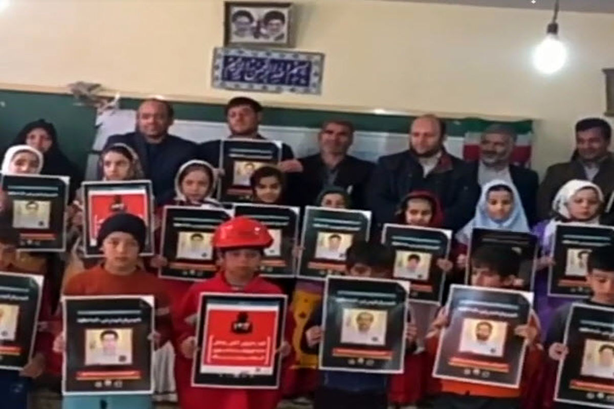 تصمیم جالب دانش‌آموزان روستایی در اردبیل به یاد شهدای آتش‌نشان پلاسکو همزمان با چهارشنبه سوری
