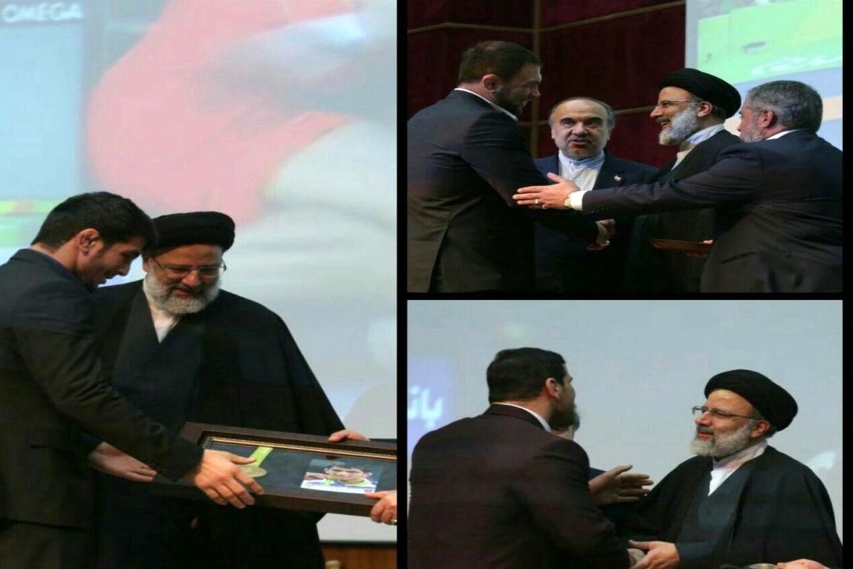 مدال‌های ۳ قهرمان ورزشی به آستان قدس رضوی اهدا شد/حسن یزدانی و کمیل قاسمی خادم حضرت رضا(ع) شدند