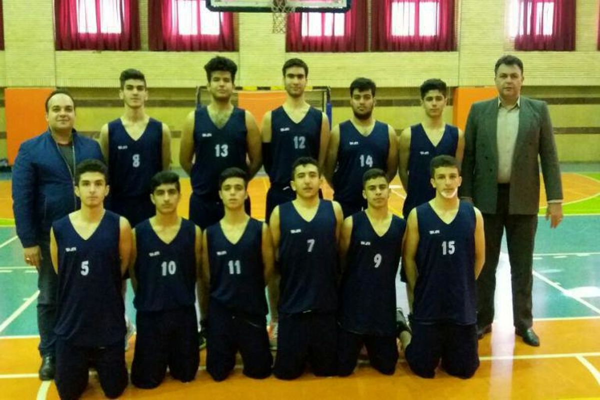 تیم هیأت بسکتبال کردستان به دور دوم رقابت های لیگ نوجوانان کشور صعود کرد