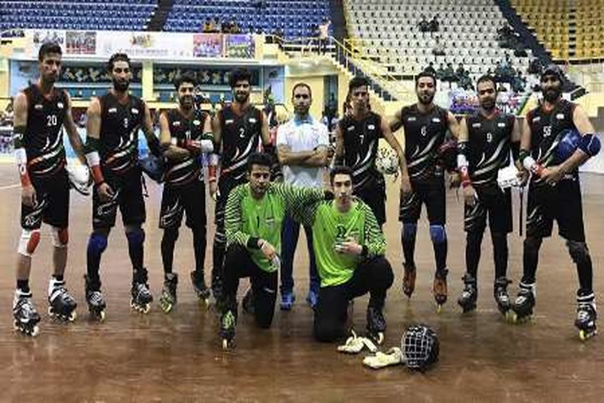 صعود  اسکیت رول بال ایران به مرحله یک چهارم نهایی