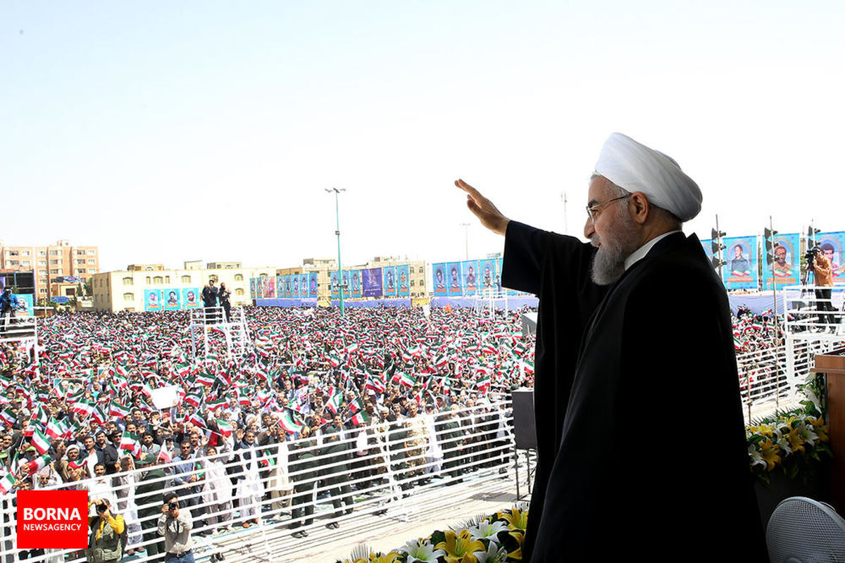 حامی ویژه رئیس جمهور روحانی/ببینید