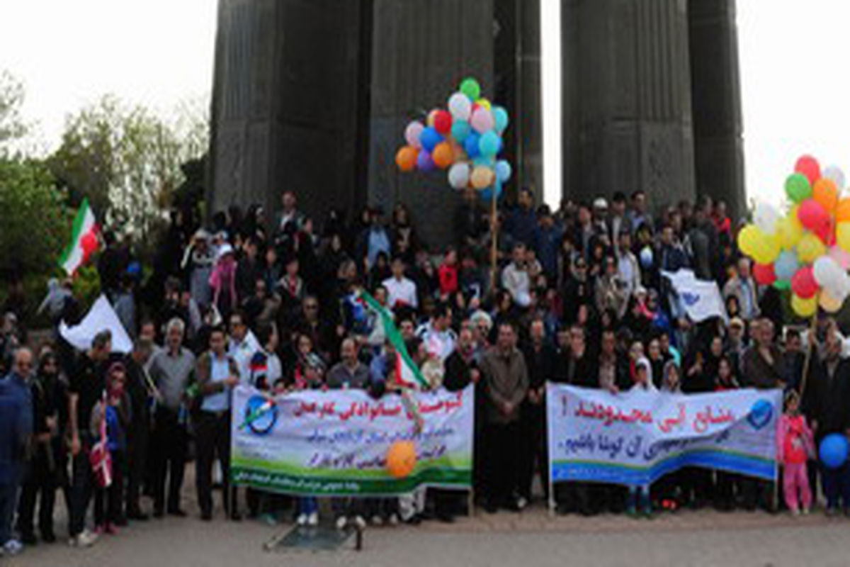 همایش بزرگ کوهپیمایی شرکت آب و فاضلاب آذربایجان شرقی برگزار شد