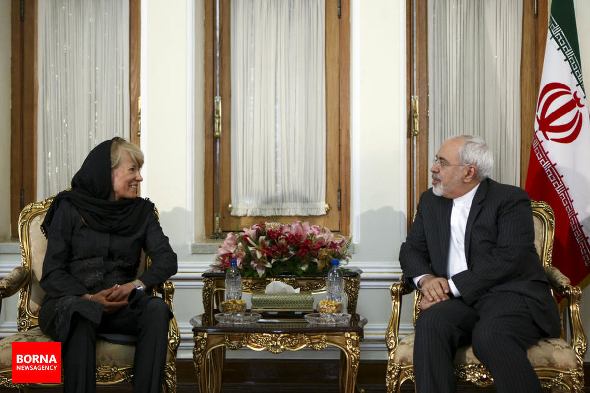 ظریف با رئیس جدید مرکز اطلاعات سازمان ملل متحد دیدار کرد