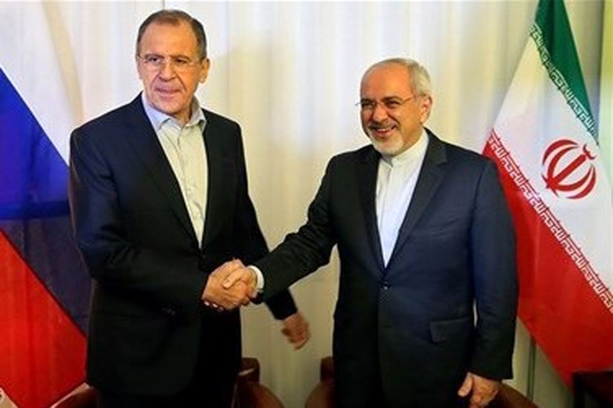 ظریف با وزیر خارجه روسیه دیدار کرد