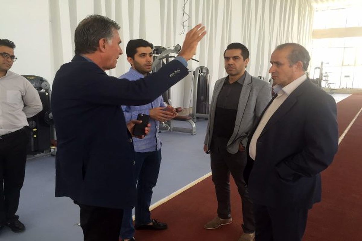بازدید تاج، کی‌روش و پیروانی از مرکز ارزیابی‌های پزشکی و بازتوانی فوتبال ایران