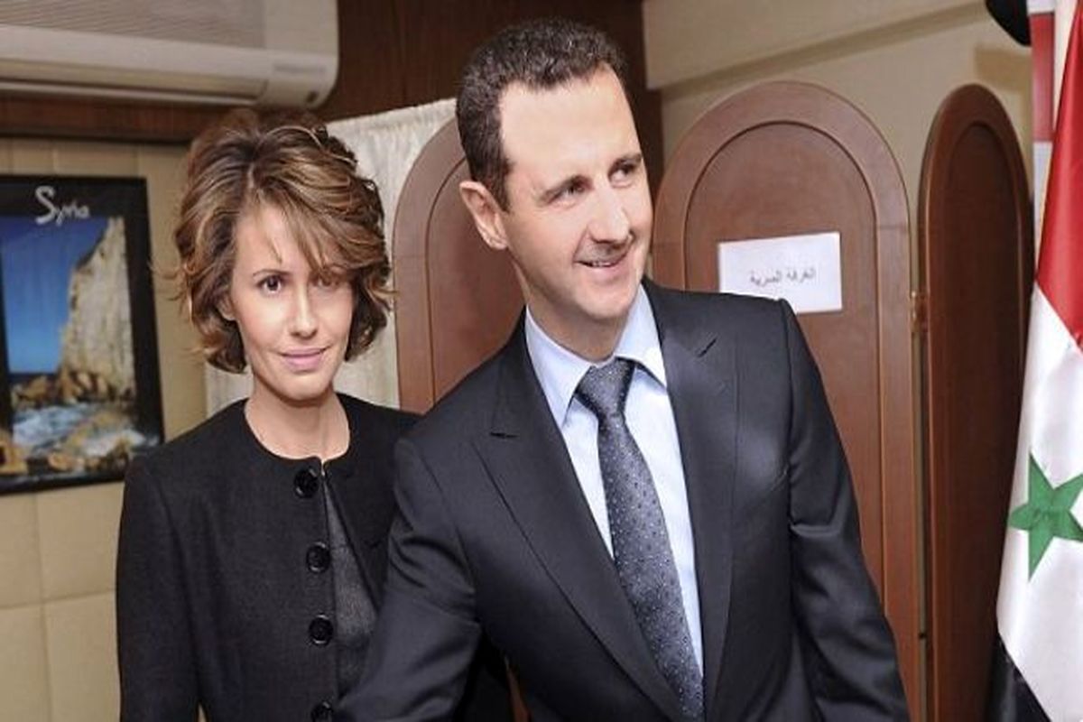 اقدام غافلگیرکننده بشار اسد و همسرش