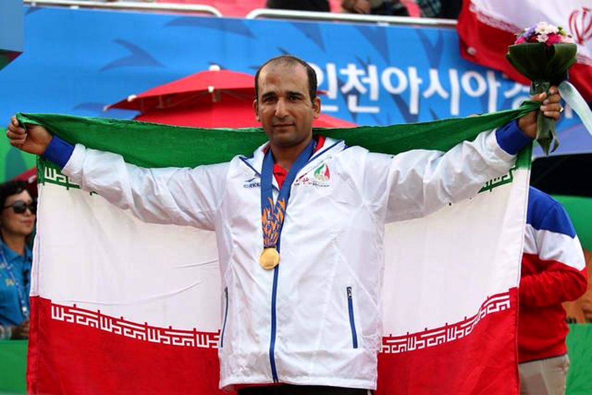 مدال طلا بر سینه اسماعیل عبادی درخشید