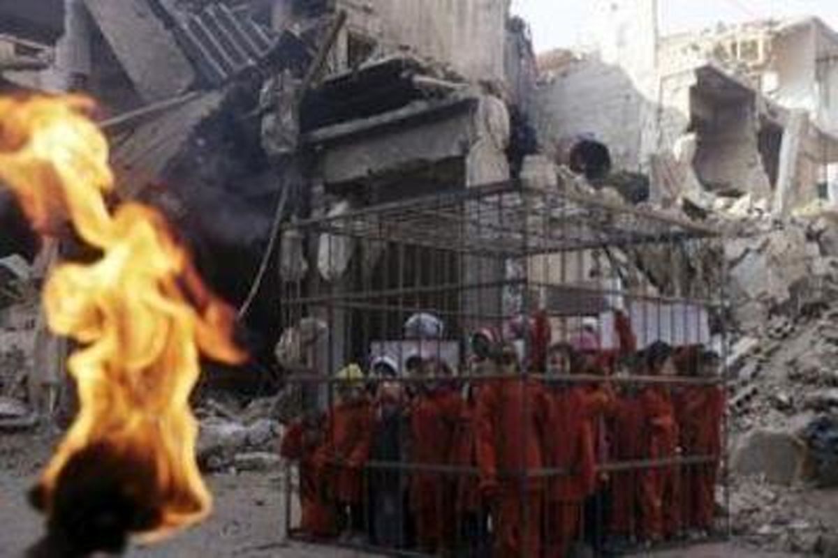 داعش ۱۹ دختر را زنده سوزاند