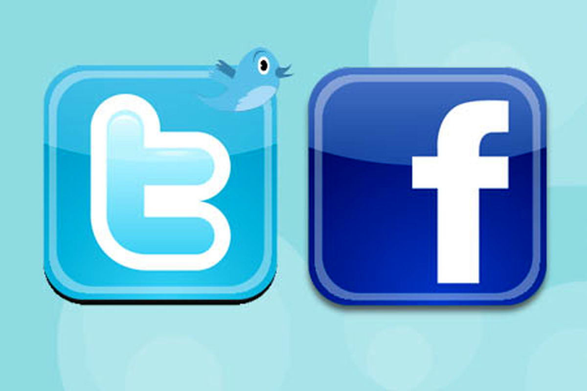 فیس بوک و توئیتر در پیست مسابقه