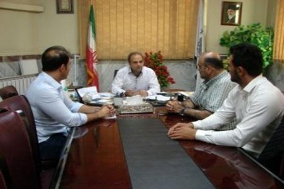 رئیس هیئت کشتی استان تهران با رئیس اداره ورزش و جوانان شهرستان ری دیدار کرد