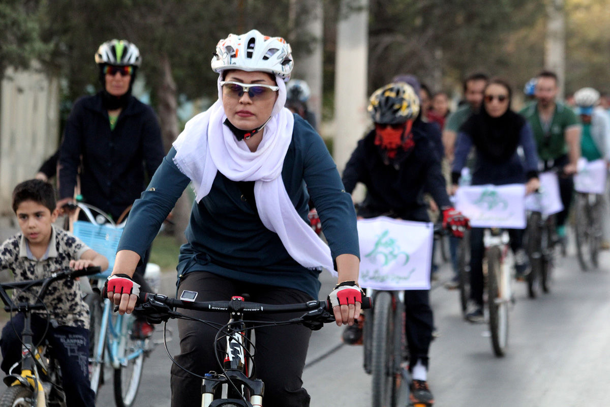 مسابقات دوچرخه سواری استان خراسان رضوی در ماه رمضان