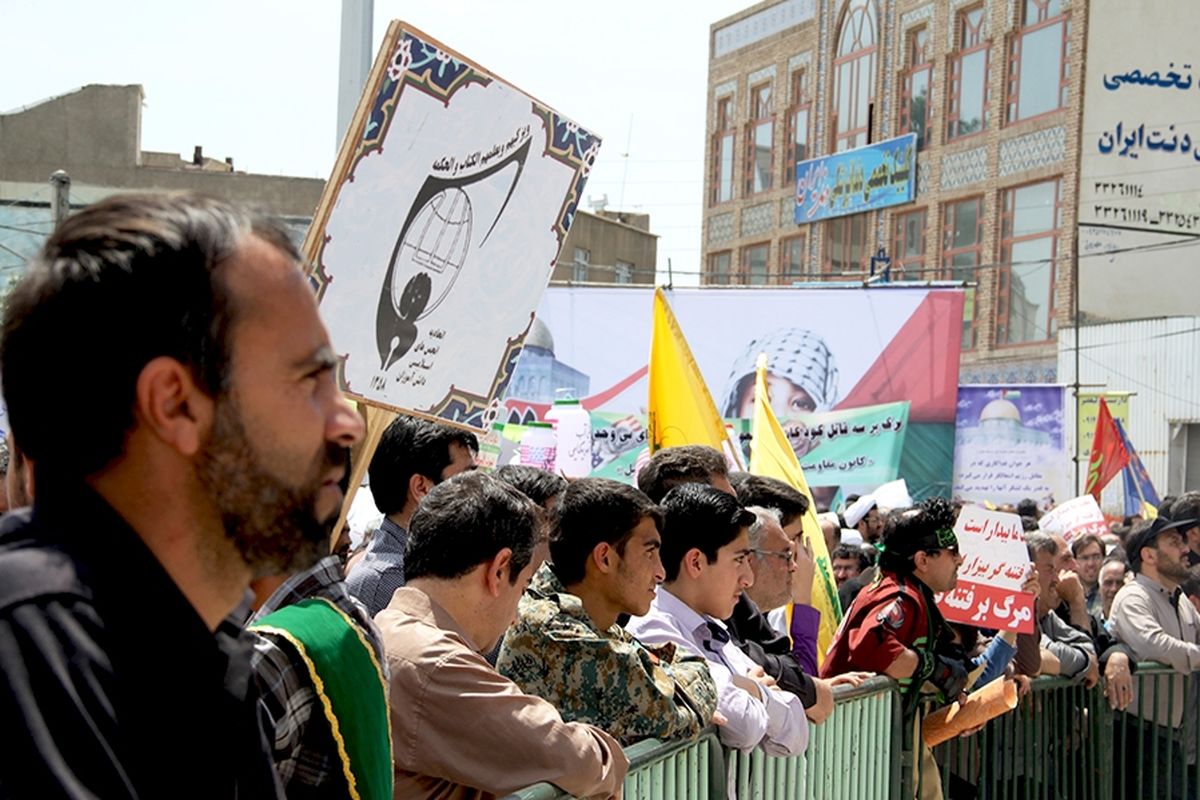 روز قدس تجلی وحدت و خروش آزادی خواهان جهان است