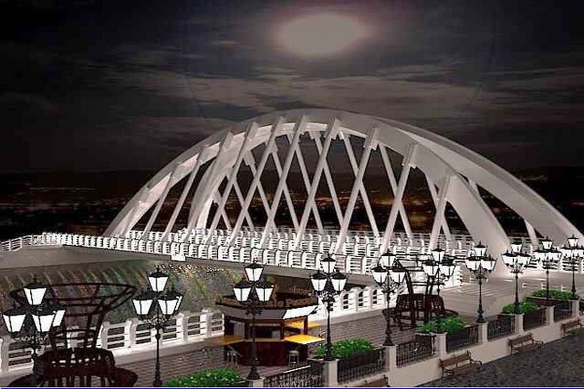 پل جهاد گران خرم آباد پس از هفت سال  آماده بهره برداری است